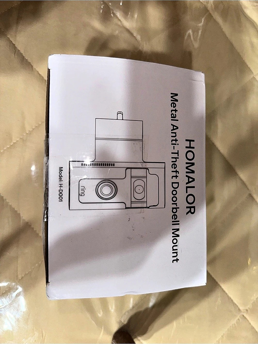 Anti-Theft Video Doorbell Mount Compatible with Ring/Blink Wireless Video